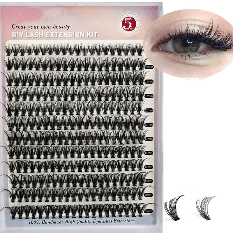 DIY Cluster Lashes Mischpackung künstliche Wimpern
