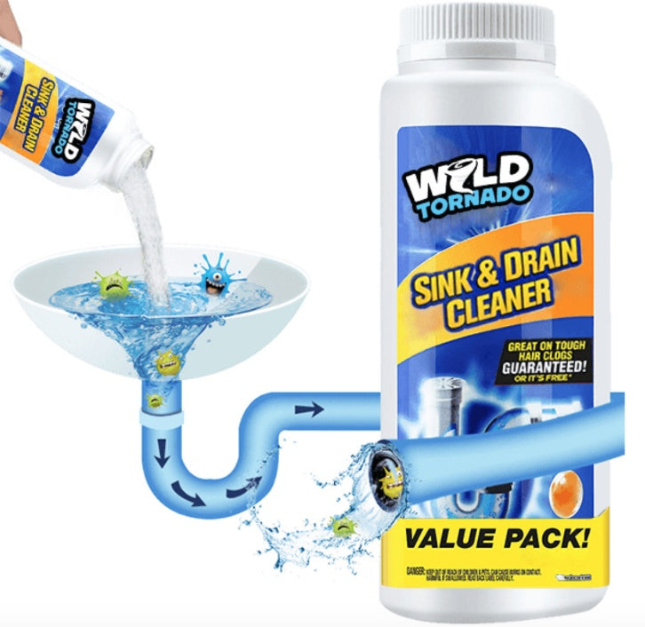 Powerful Sink and Drain Cleaner Powder