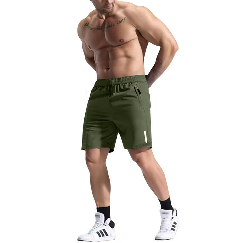 European Size Men's Shorts Elastic Waist Summer Sports