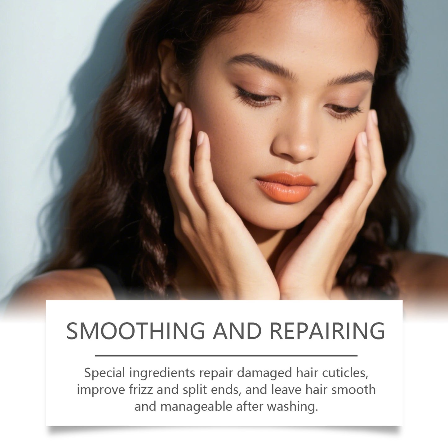 Shampoing nourrissant aux herbes pour les cheveux