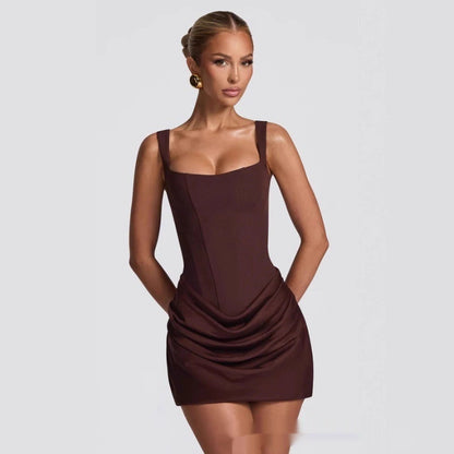 Summer Corset Dress Graceful Sleeveless Short Dresses For Party Wedding Evenning Clothing