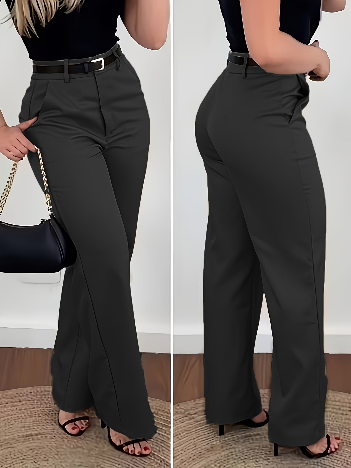 Fashionable Vintage Women'S Suit Pants