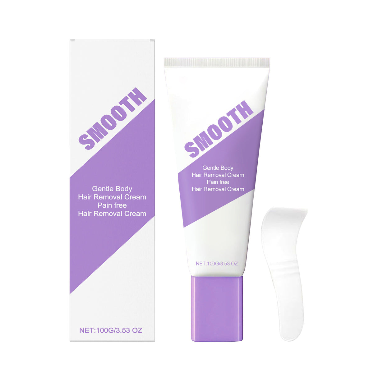 Hair removal cream 100g with razor kit