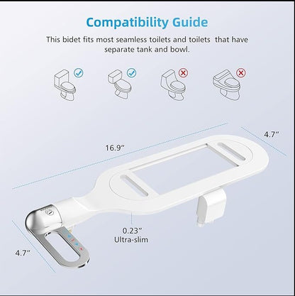 Accessoire bidet pour siège de toilette