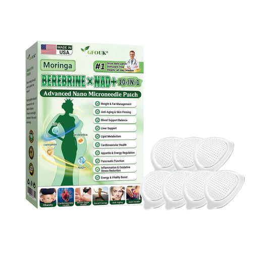 Moringa & Berberin 10-in-1 Advanced Nano Microneedle Patch