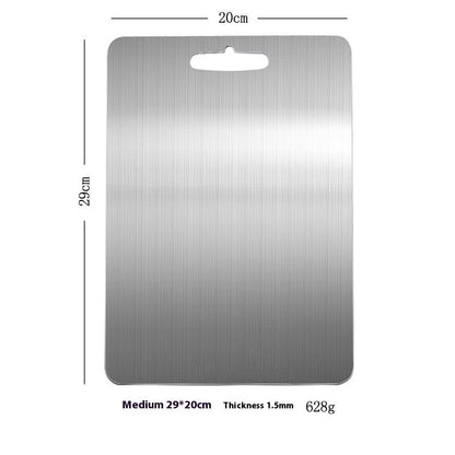 Pure Titanium Thickened Outdoor Camping Portable Cutting Board