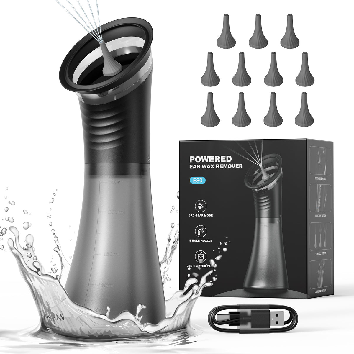 CleanEar Tragbares Ohrreinigungsgerät