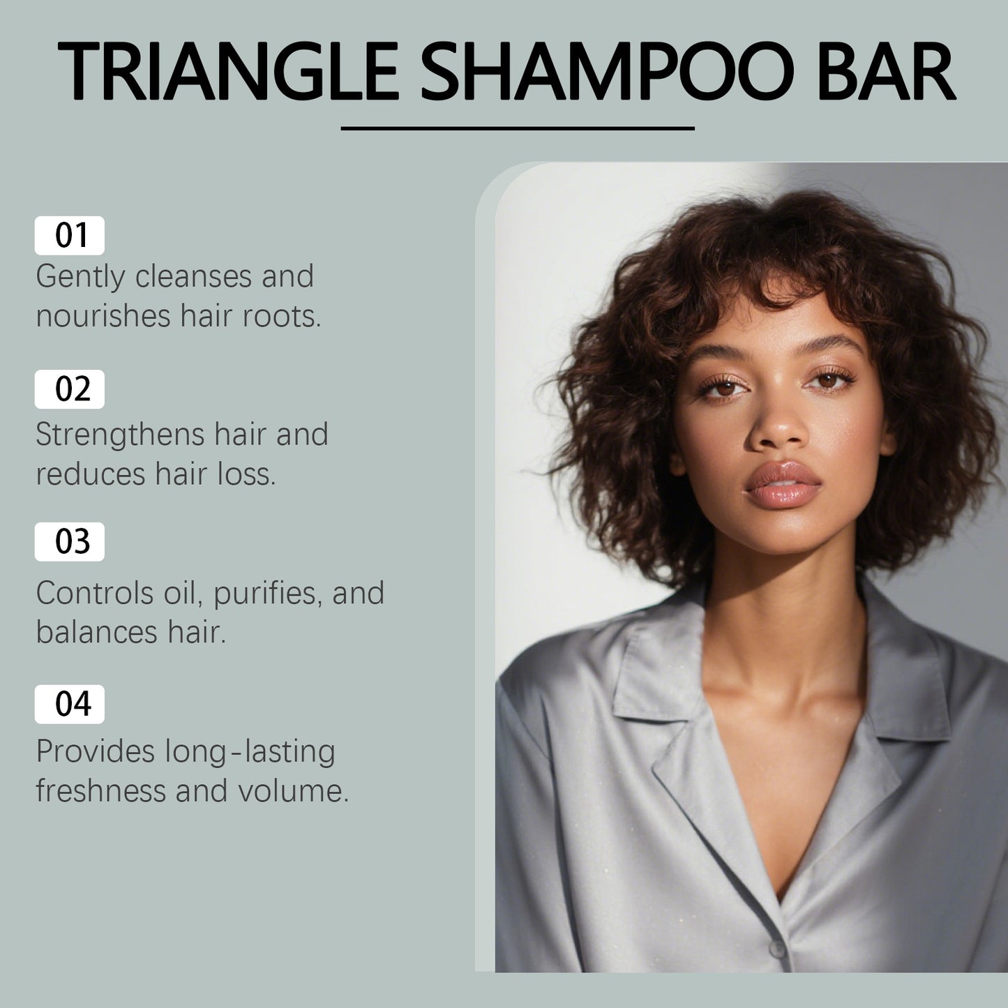 Shampoing nourrissant aux herbes pour les cheveux