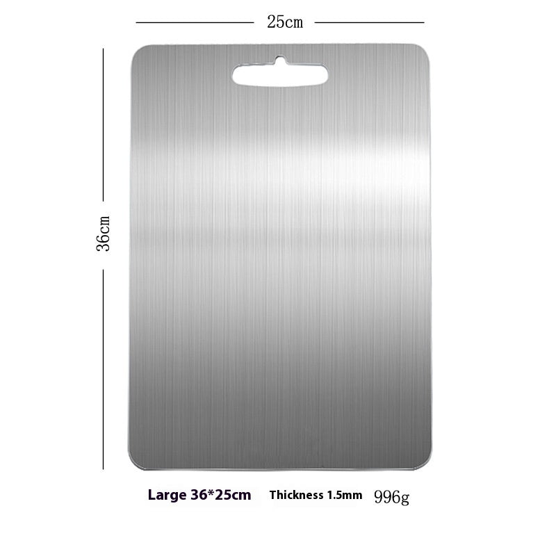 Pure Titanium Thickened Outdoor Camping Portable Cutting Board