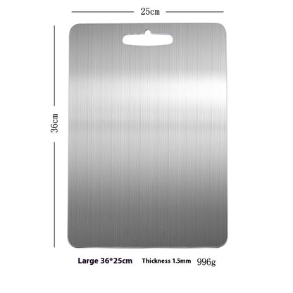 Pure Titanium Thickened Outdoor Camping Portable Cutting Board