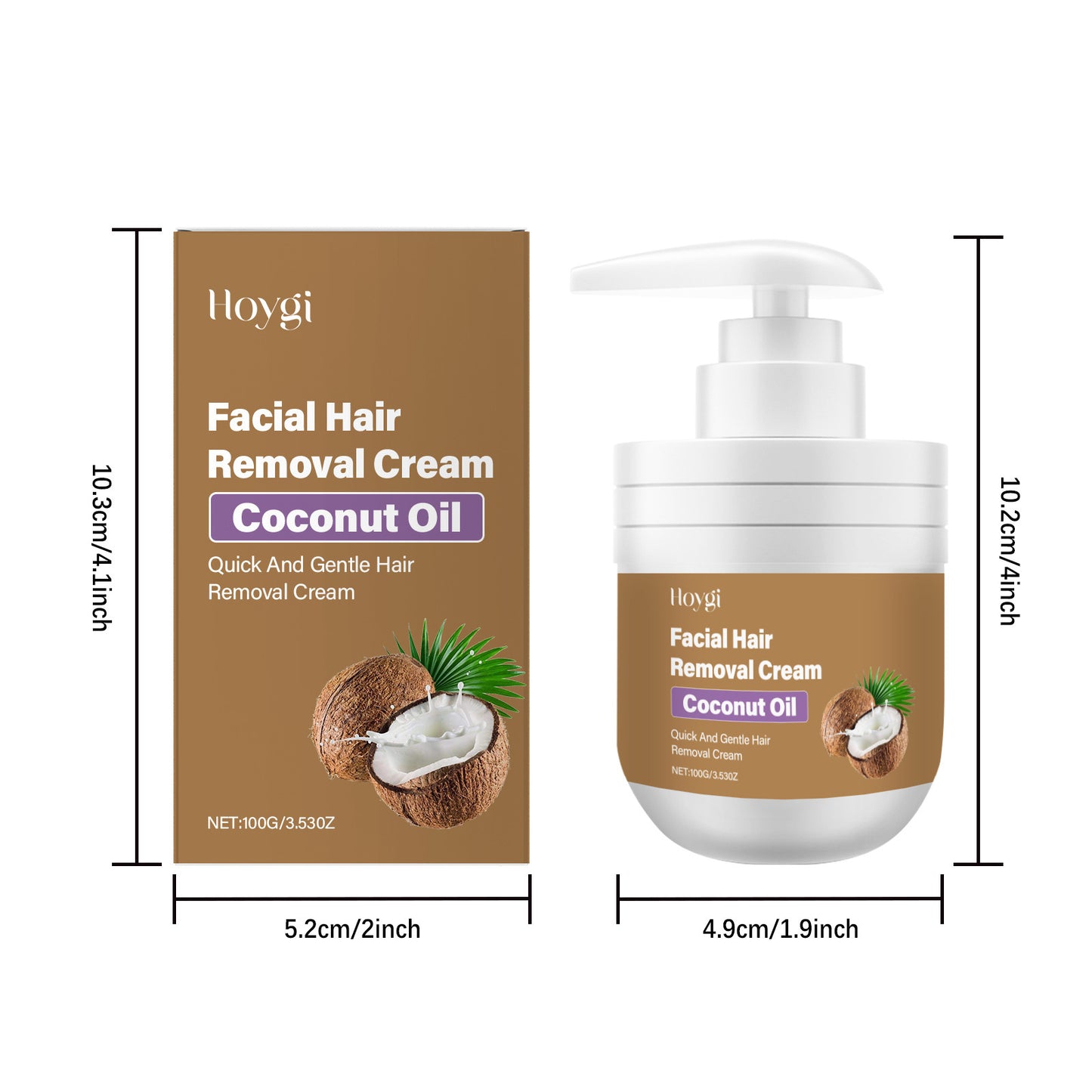 Coconut Hair Removal Cream