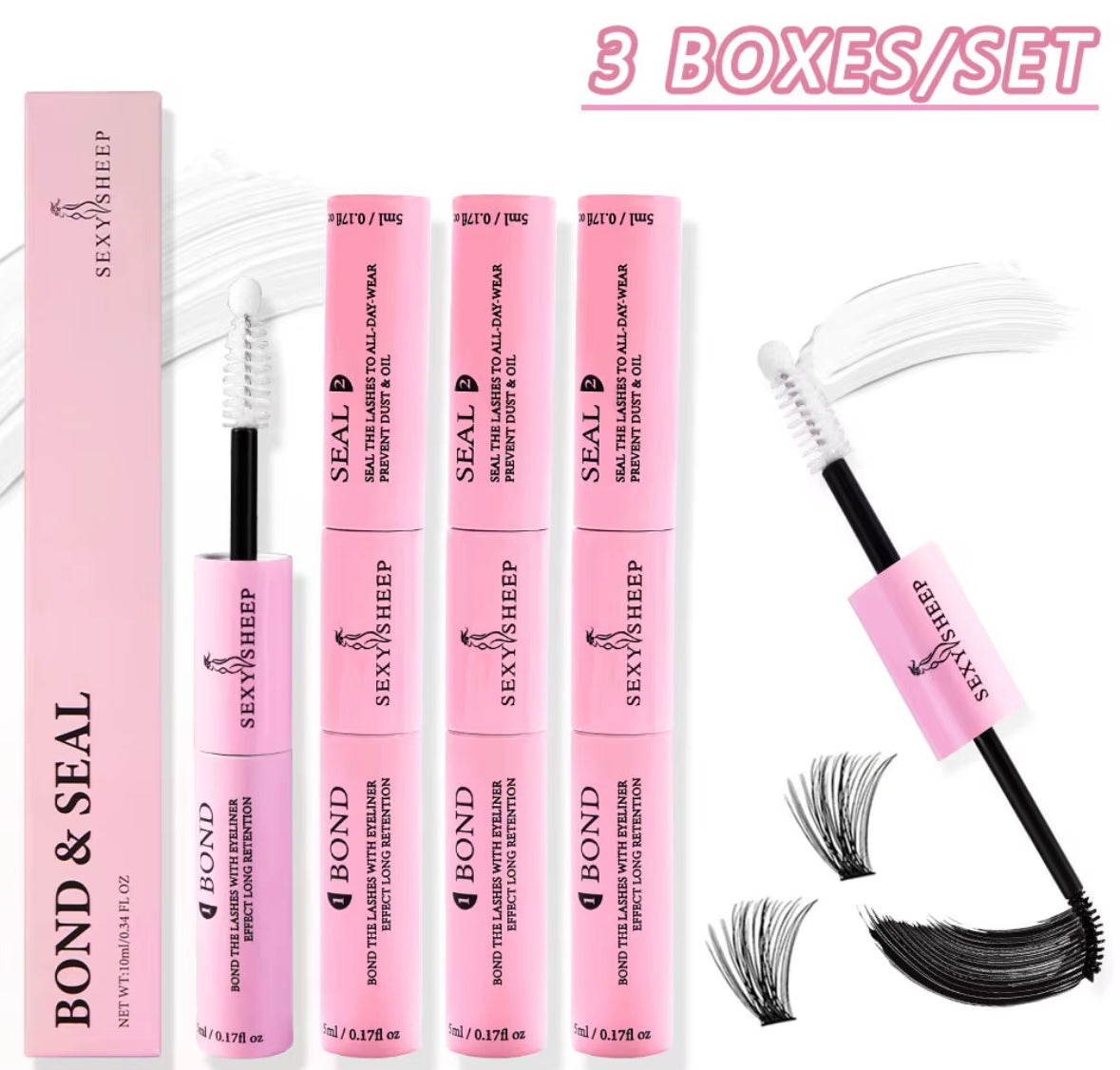 Eyelash Glue and Seal