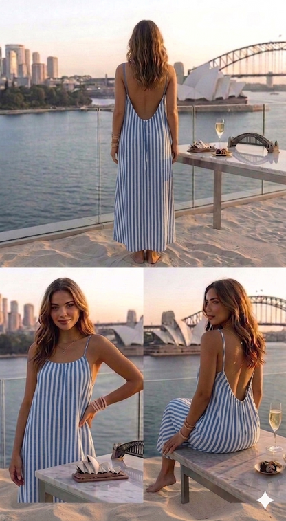 Strap Beach Vacation Dress