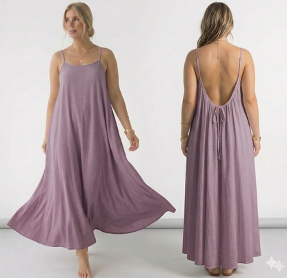 Rückenfreies Trägerkleid