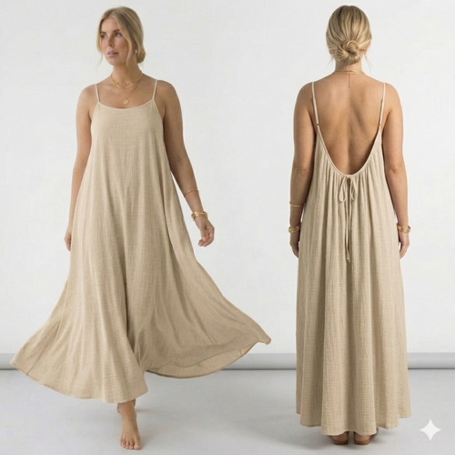Silk Whisper Backless Cami Dress, photo 12 of 12