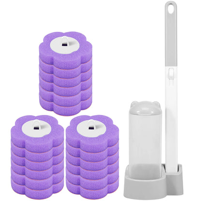 Brosse de toilette jetable