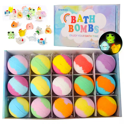 Hidden Toy Bath Bomb Set