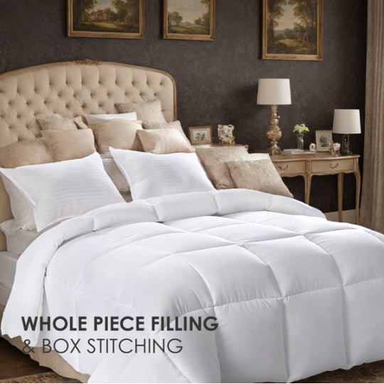 Polyester Brushed Single Quilt With Microfiber Filling