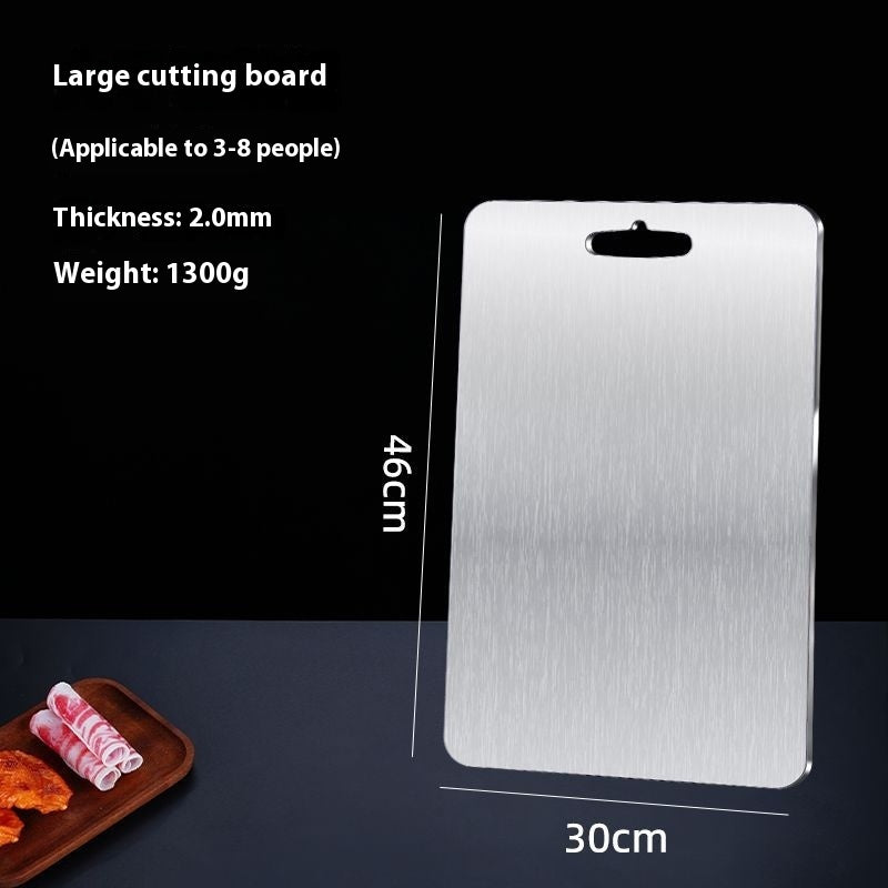 Pure Titanium Thickened Outdoor Camping Portable Cutting Board