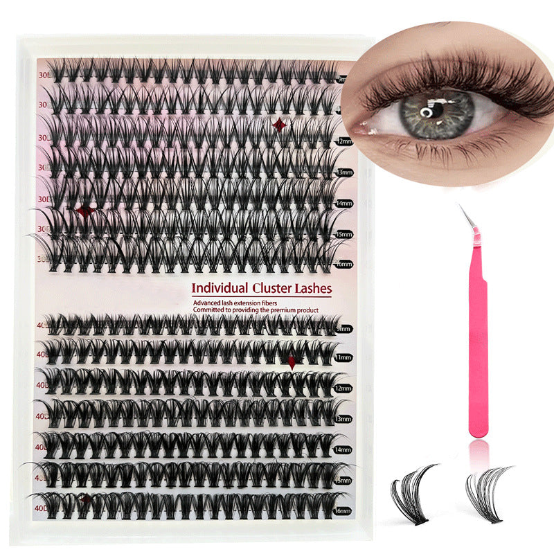 DIY Cluster Lashes Mischpackung künstliche Wimpern