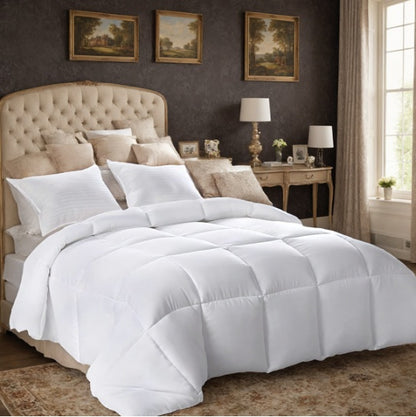Polyester Brushed Single Quilt With Microfiber Filling