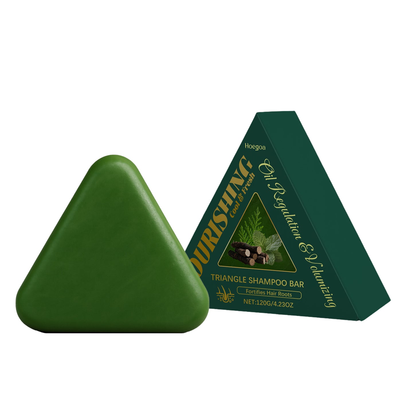 Shampoing nourrissant aux herbes pour les cheveux