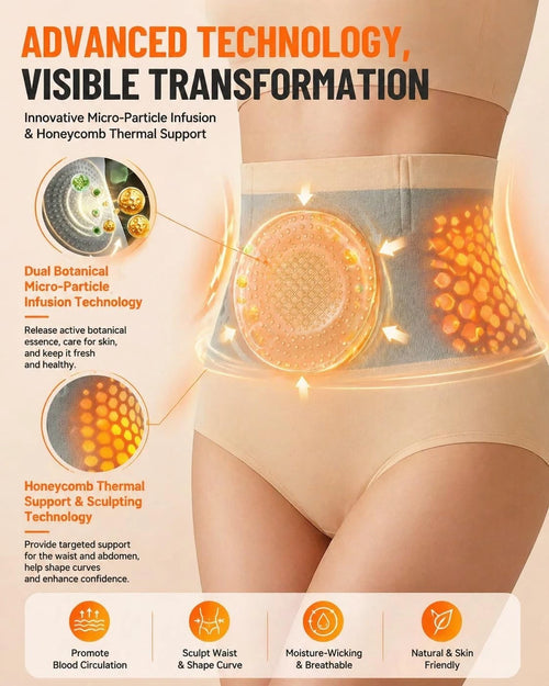 Seamless Abdominal Compression Underwear